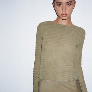 Realisation Par The Chloe Top XS Olive Green